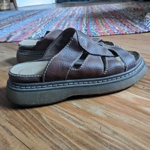 Vintage Platform Slip on Sandals